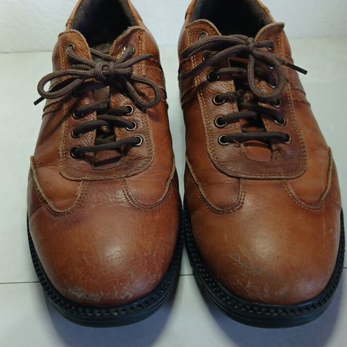 Men's shoes used, size 41, brown