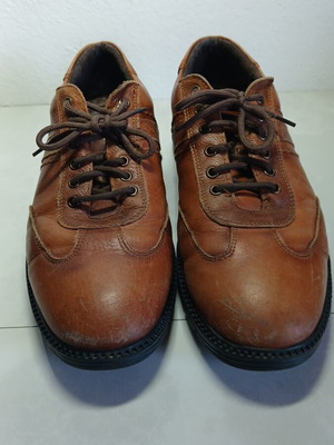 Men's shoes used, size 41, brown