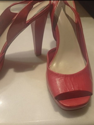 Nine West platform sandals size 40, pink