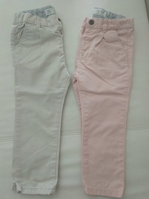 Παντελόνια Zara μεταχειρισμένα No 18-24months, 2 τεμάχια