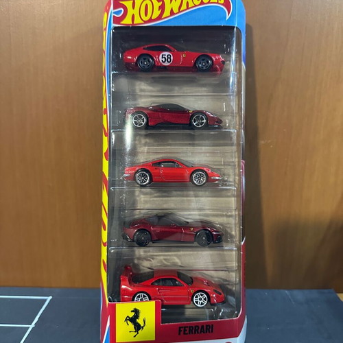 Hotwheels Ferrari 5 Pack new, sealed