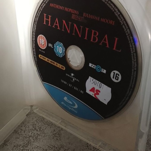 Hannibal Blu-Ray like new with Greek subtitles