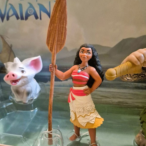 Vaiana Moana Bullyland Disney figure set like new