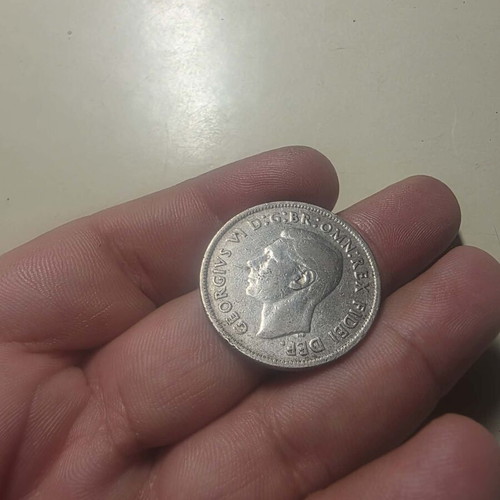 Australian silver coin used