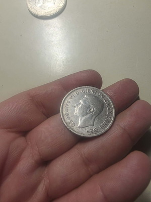 Australian silver coin used