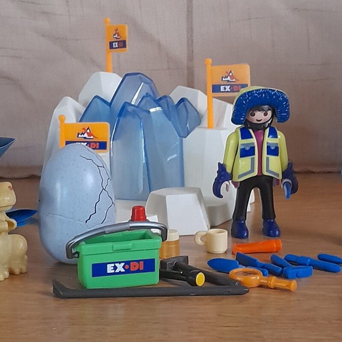 Playmobil 3193 Arctic Dinosaur used set