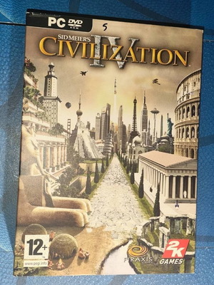 Sid Meiers Civilization IV PC DVD ROM like new