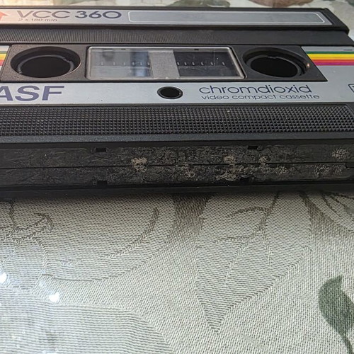 Basf VCC 360 Video Compact Cassette used