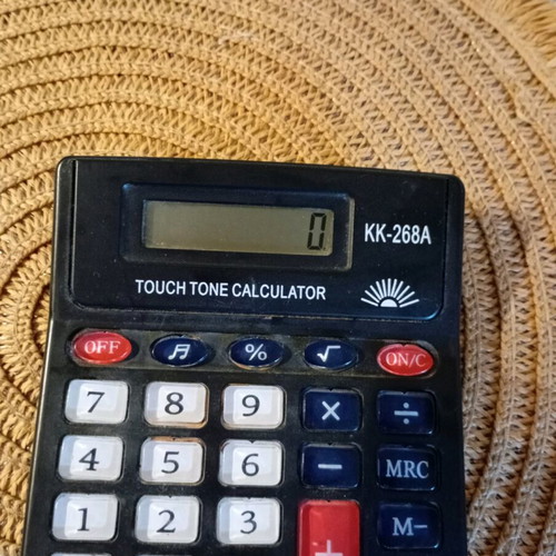 Calculator used KK-268A