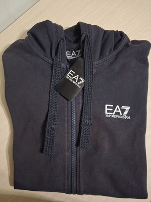 Ea7 zacket used, size S, black