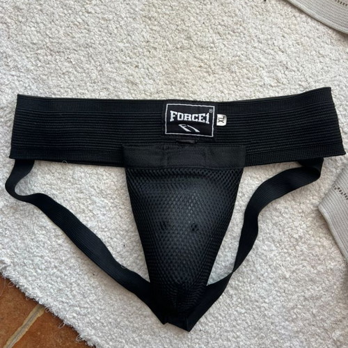 Force1 20oz and Olympus 12oz gloves set with shin guards, shorts, and groin guard like new