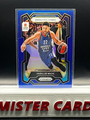 2023-24 Panini Prizm Euroleague VASILIJE MISIC /199 blue #28 Anadolu Efes
