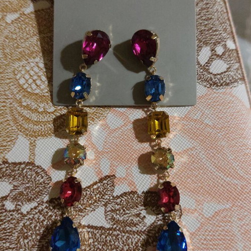 Colorful earrings new