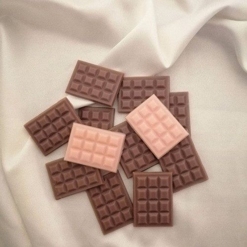Wax Melts Chocolate Mini Bars new, set of 12 pieces