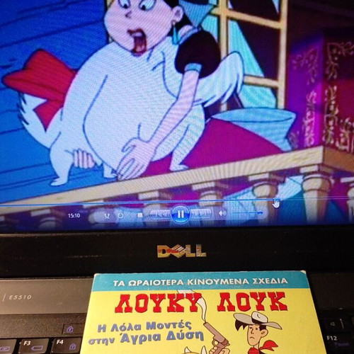 Lola Montes in the Wild West animated, like new, dubbed