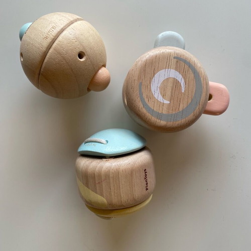 Plan Toys wooden baby toys used