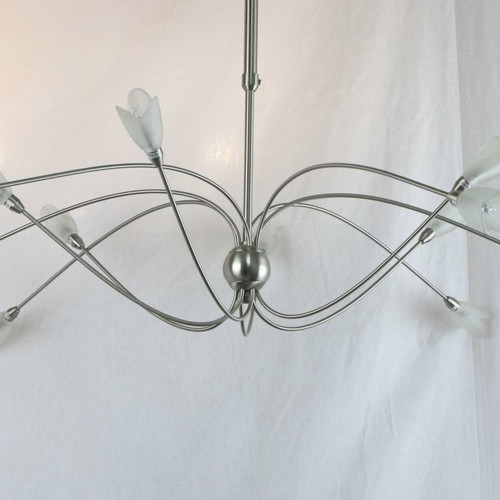 Dodekafoto ceiling light nickel with matte glass new