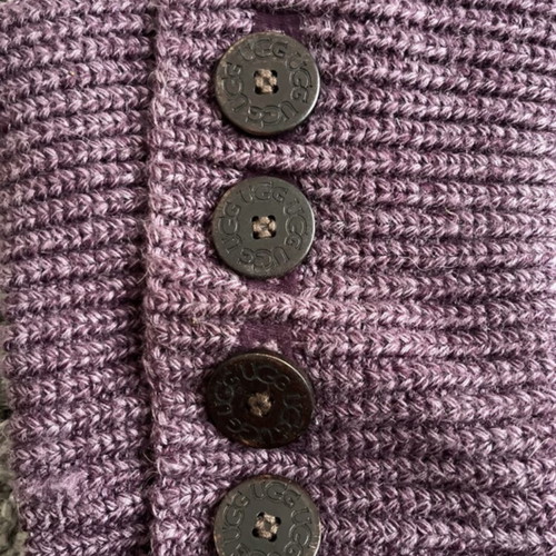 Ugg Australia Fringe Cardy boots used, purple, size 39