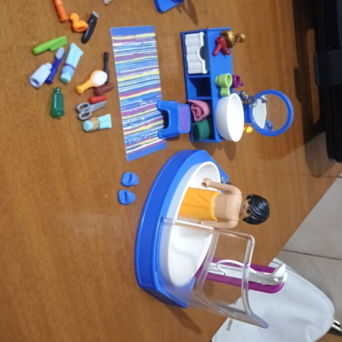 Playmobil Dollhouse Luxury Bathroom with Bathtub like new