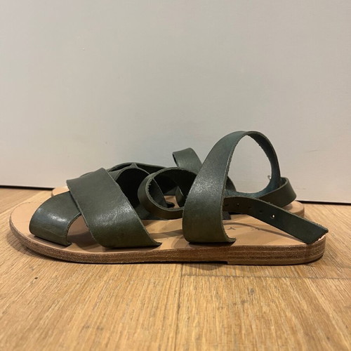 KYM Sandals used, size 39, green