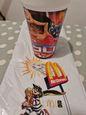 Συλλεκτικό πλαστικό ποτήρι FIFA World Cup 2026 McDonald's Heung-Min Son καινούριο