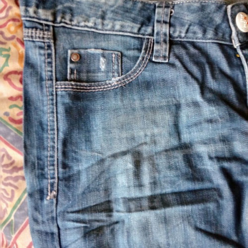 Attrattivo women's jeans pants used, size 32, blue