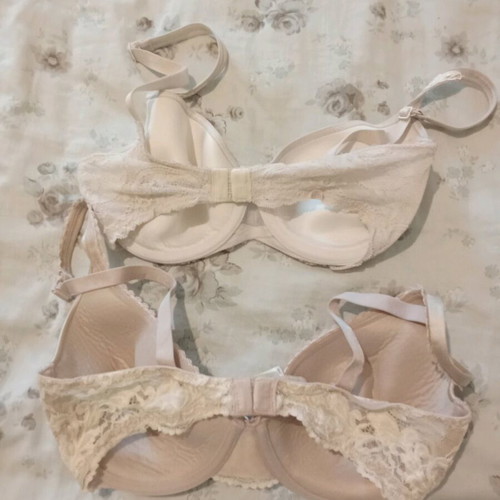 Marks & Spencer bras 70D beige and sugar used, set of two