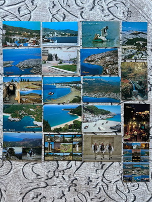 Postcard collection like new, 19 tourist postcards of Greece