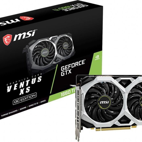 NVIDIA GeForce GTX 1660 Ti 6GB Ventus XS OC Edition like new