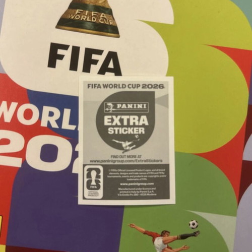 Panini Extra sticker Jude Bellingham