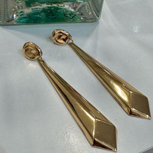Earrings new gold-colored