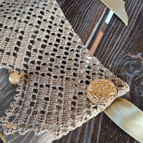 Vintage gold lace handmade bracelet new
