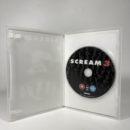 Scream Trilogy DVD used with English subtitles