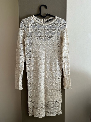 Zara dress white-beige like new, size XS