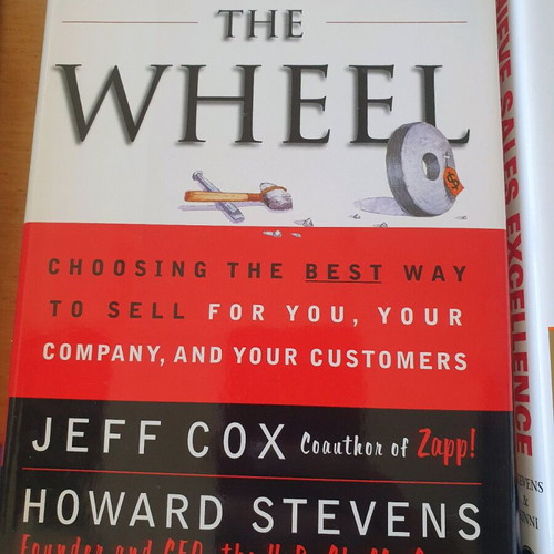 Selling the Wheel book like new, English
