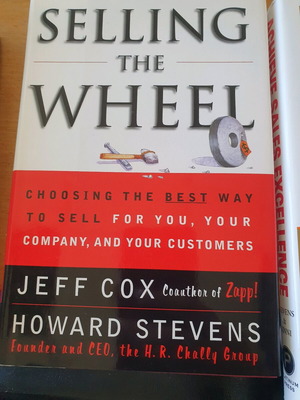 Selling the Wheel book like new, English