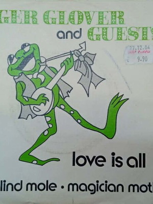 Roger Glover Love Is All 7'' record used, rock