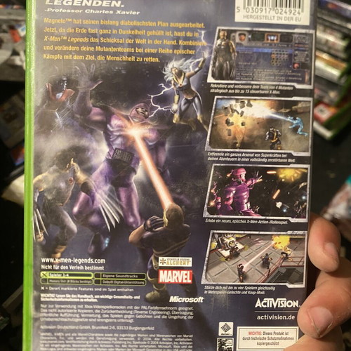 X-Men Legends Xbox Original game