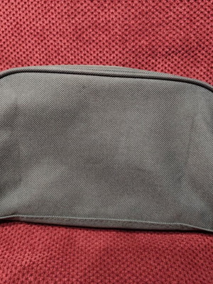 Men's toiletry bag like new, gray