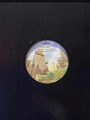 Delegation You And I vinyl record, electronic