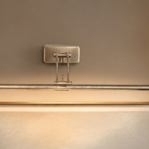 Inox wall light bar for painting or mirror
