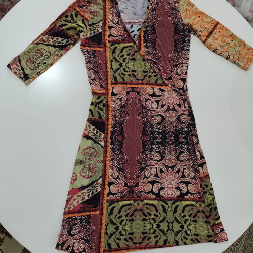 Elastic dress like new, multicolored, size L, ICE