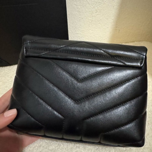 YSL Lou Lou crossbody bag like new, authentic black