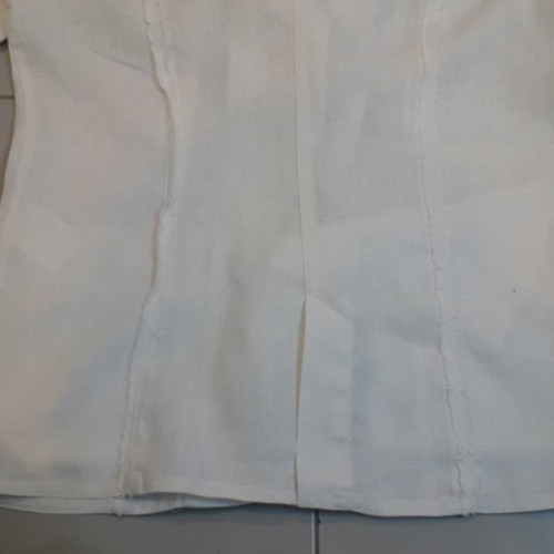 Sisley white jacket used, size S