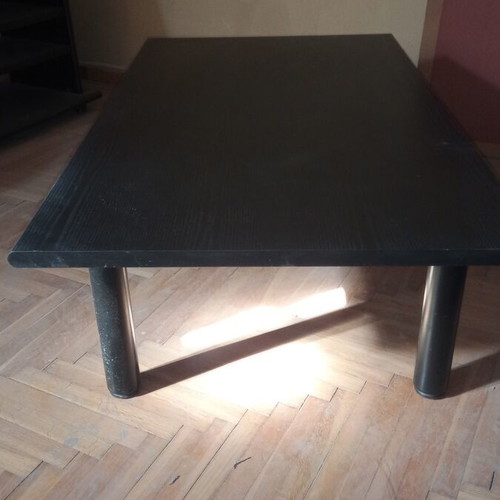 Neoset coffee table used, black, 130x70x40 cm