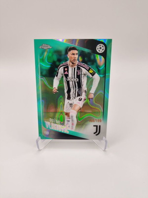 Topps Chrome UCC Dusan Vlahovic κάρτα σαν καινούργιο