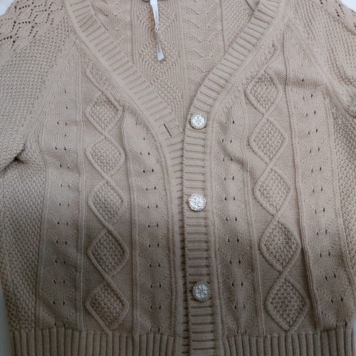 Guess women's cardigan beige like new, size L