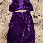 Vintage set like new, purple