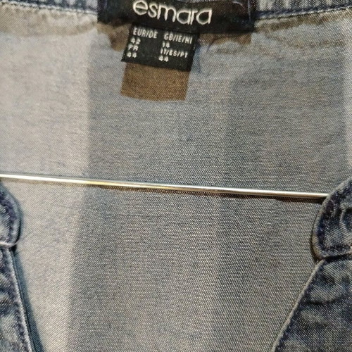 esmara!!! ΠΡΟΣΦΟΡΆ!!!ΑΠΟ25€ ΤΏΡΑ 13!!!ΚΟΜΨΉ ΜΠΛΟΎΖΑ, ΑΠΌ ΛΕΠΤΌ ΎΦΑΣΜΑ ΤΖΙΝ!!!