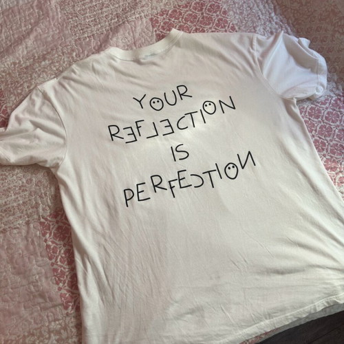 T-shirt Nadia Rapti size M new, white
